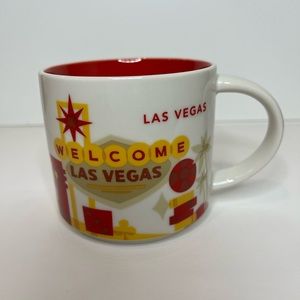 STARBUCKS DISCONTINUED "You Are Here" LAS VEGAS Mug (14 oz)